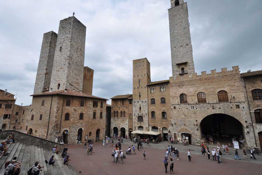 Appartamenti per vacanze nella campagna Toscana San Gimignano